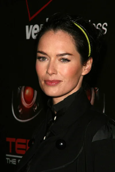 Lena headey auf der Screening-Party für "terminator the sarah connor chronicles". cinerama dome, hollywood, ca. 08-09-01 — Stockfoto