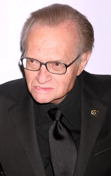 Larry King at the King Of Hearts Gala. Beverly Hilton Hotel, Beverly Hills, CA. 11-10-07 — Stock Fotó