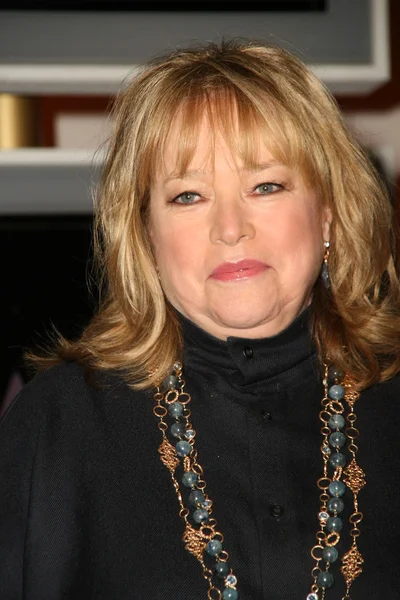 Kathy bates-op de 80e jaarlijkse academy Award nominatie announcement. Samuel goldwyn theater, Academie van bewegende beelden kunsten en Wetenschappen, beverly hills, ca. 01-22-08 — Stockfoto