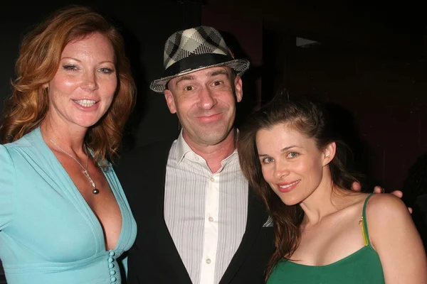 Cynthia Basinet with Tommy Colavito and Alicia Arden — ストック写真