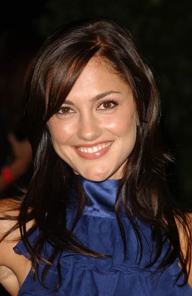 Minka Kelly at the T-Mobile Sidekick LX Launch Party. Griffith Park, Hollywood, CA. 10-16-07 — Stok fotoğraf
