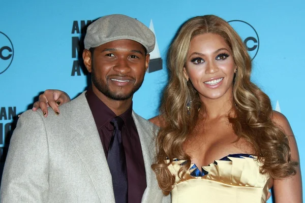 Usher e Beyonce Knowles — Foto Stock