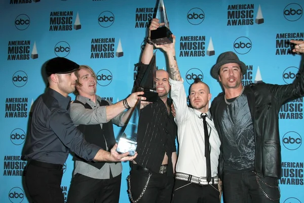 Daughtry in the press room at the 2007 American Music Awards. Nokia Center, Los Angeles, CA. 11-18-07 — Stockfoto