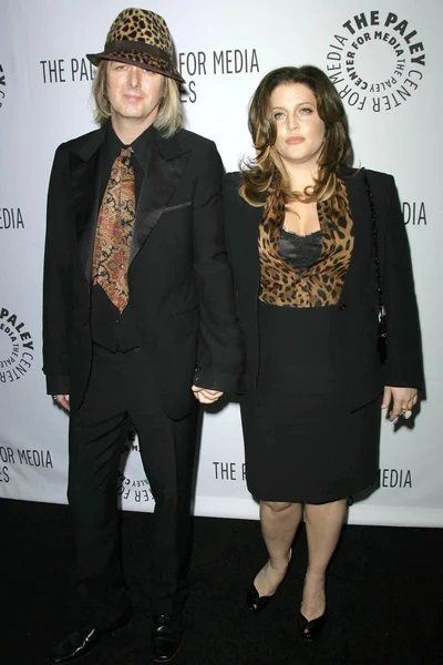 Michael Lockwood och Lisa Marie Presley — Stockfoto