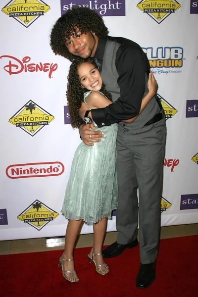 Madison Pettis and Corbin Bleu Stock Picture