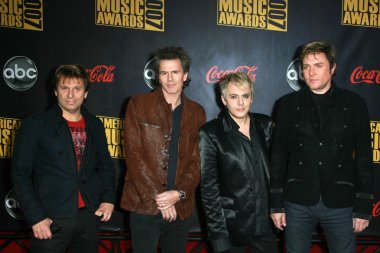 Duran Duran arriving at the 2007 American Music Awards. Nokia Center, Los Angeles, CA. 11-18-07