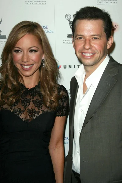 Lisa Joyner and Jon Cryer at the 59th Annual Emmy Awards Nominee Reception. Pacific Design Center, Los Angeles, CA. 09-14-07 — Zdjęcie stockowe