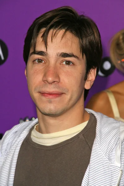 Justin Long en la fiesta del 9º aniversario de Motorola. The Lot, Hollywood, CA. 11-08-07 — Foto de Stock