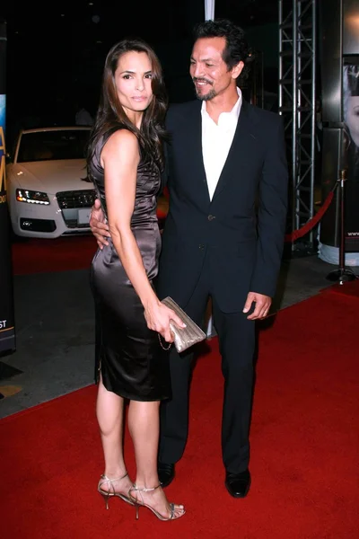 Talisa soto i benjamin bratt — Zdjęcie stockowe