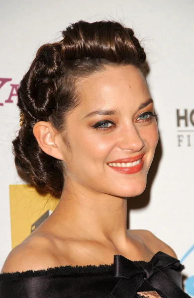 Marion Cotillard at the Hollywood Film Festival's 11th Annual Hollywood Awards. Beverly Hilton Hotel, Beverly Hills, CA. 10-22-07 — Stock Photo, Image