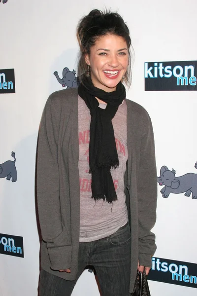 Jessica Szohr at the Christopher Brian Resort Collection Launch Party presented by Kitson Men. Kitson Men, West Hollywood, CA. 12-04-07 — Stock Photo, Image