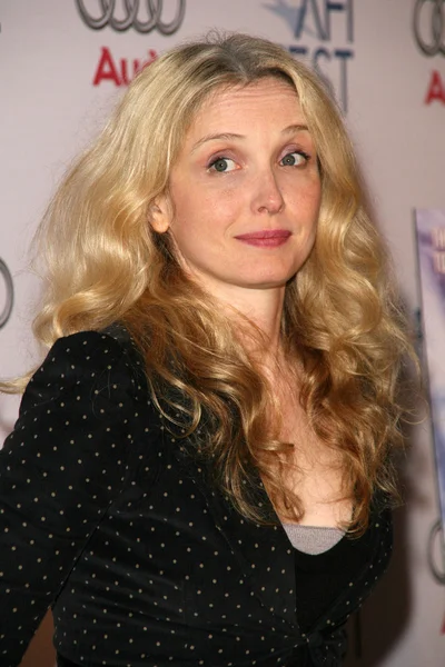 Julie Delpy at the AFI Fest 2007 Presentation of "Persepolis". AFI Fest Rooftop Village, Hollywood, CA. 11-10-07 — Stock Photo, Image