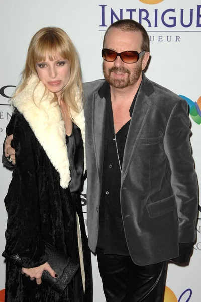 Dave Stewart and guest — Stock Photo, Image