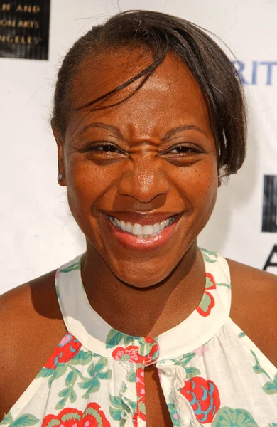 Marianne Jean-Baptiste at the 5th Annual BAFTA-LA Tea Party honoring Emmy Nominees. Wattles Mansion, Los Angeles, CA. 09-15-07 — Stockfoto