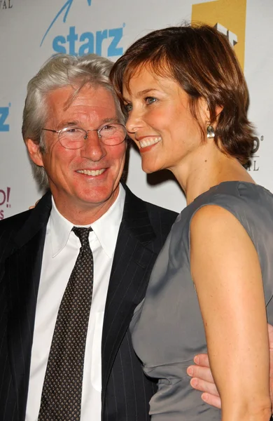 Richard Gere and Carey Lowell — Stock Photo, Image