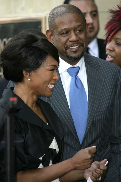 Angela Bassett, Forest Whitaker — Stockfoto