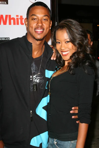 Wesley jonathan ve denyce lawton — Stok fotoğraf