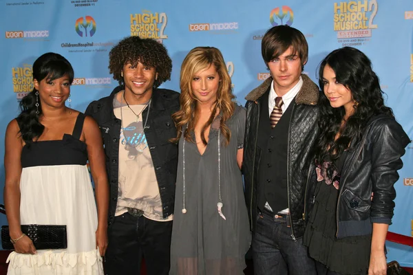 Elenco de "High School Musical 2 " — Fotografia de Stock