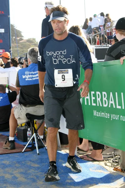 David Chokachi em The 21st Nautica Malibu Triathlon Apresentado por Toyota. Praia de Zuma, Malibu, CA. 09-16-07 — Fotografia de Stock