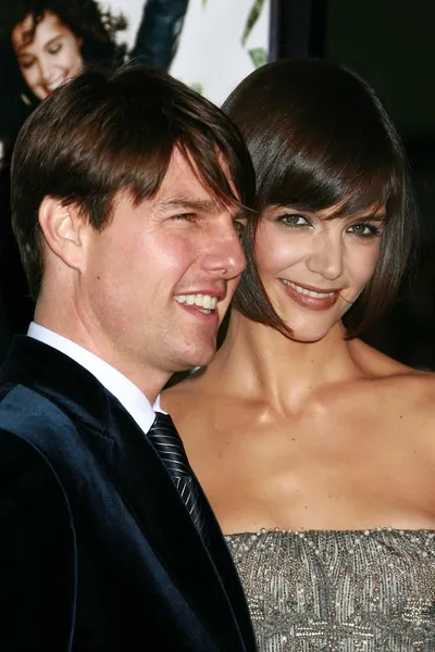 Tom Cruise y Katie Holmes — Foto de Stock