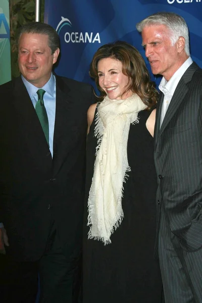 Al Gore, Mary Steenburgen, Ted Danson — Stock Photo, Image