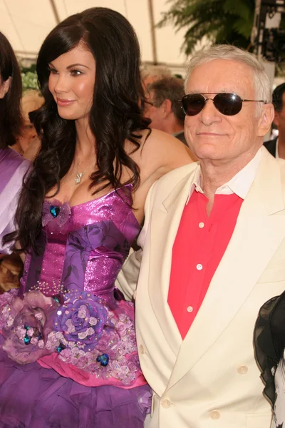 Jayde nicole ve hugh m. hefner — Stok fotoğraf