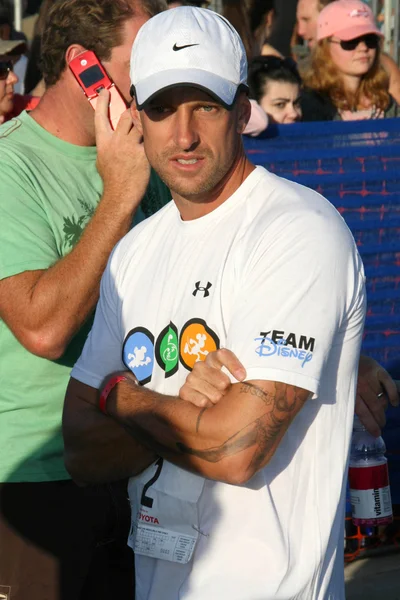 Daniel Powter em The 21st Nautica Malibu Triathlon Apresentado por Toyota. Praia de Zuma, Malibu, CA. 09-16-07 — Fotografia de Stock