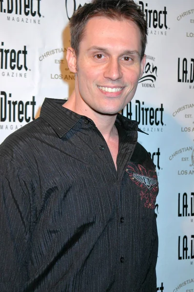 Keith Collins alla L.A. Direct Magazine Febuary 2008 Issue Party. Goa, Hollywood, CA. 02-22-08 — Foto Stock