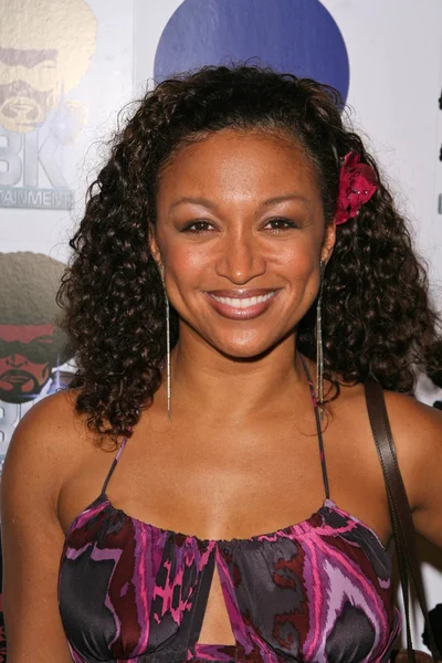 Chante Moore in un'unica esibizione di Alicia Keys. Bellavardo Studios, Los Angeles, CA. 11-17-07 — Foto Stock