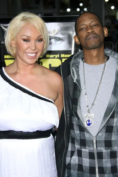 Mary Carey e Kurupt — Fotografia de Stock