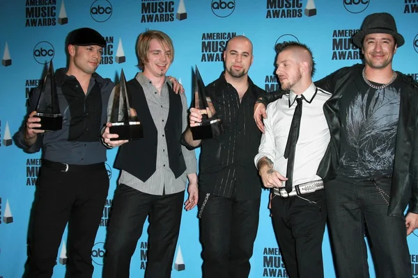 Daughtry in the press room at the 2007 American Music Awards. Nokia Center, Los Angeles, CA. 11-18-07 — Stockfoto