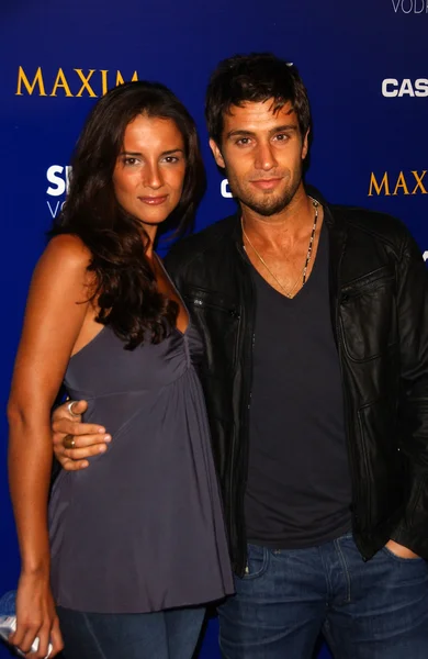 Maria Negron y Mike Lombardi en los Maxim Style Awards, Avalon, Hollywood, CA 18-09-2007 — Foto de Stock