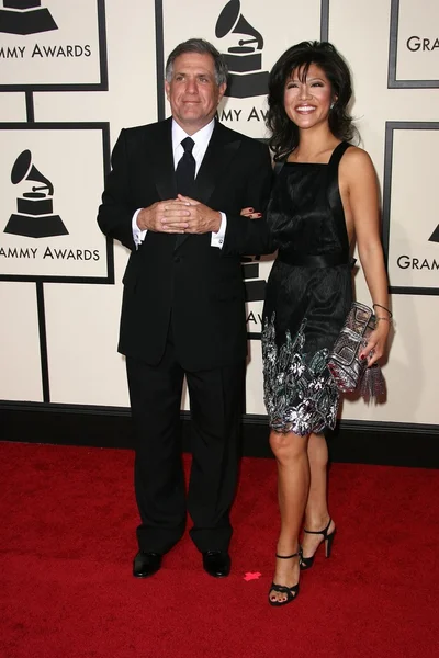 Leslie Moonves and Julie Chen — Stock Photo, Image