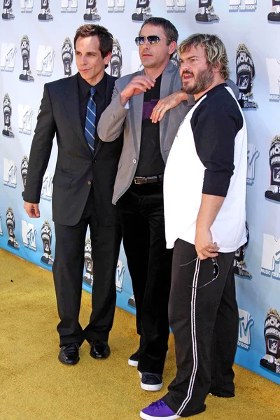 Ben Stiller, Robert Downey Jr, Jack Black — Stock Photo, Image