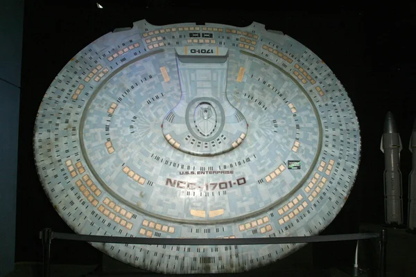 Модель тарелки Enterprise-D — стоковое фото