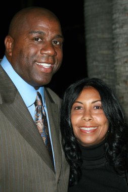 Magic Johnson ve Cookie Johnson 
