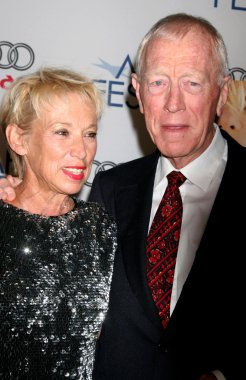 Max von Sydow and guest