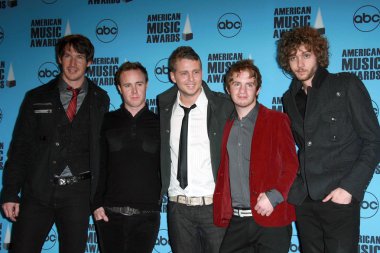 2007 Amerikan Müzik Ödülleri'nde basın odasında bir Cumhuriyet. Nokia Center, Los Angeles, Ca. 11-18-07