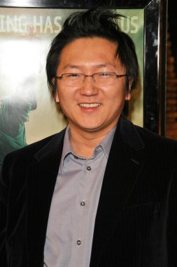 Masi Oka, Cloverfield'ın Los Angeles galasında. Paramount Pictures Lot, Hollywood, Ca. 01-16-08