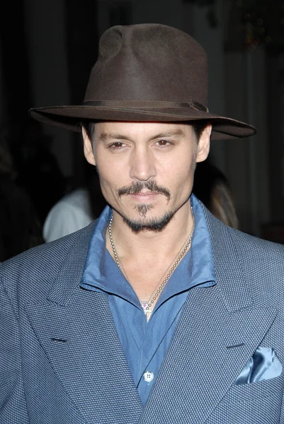 Johnny Depp – stockfoto