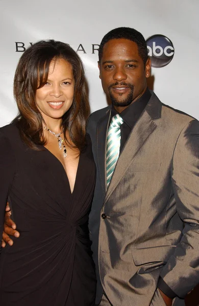 Desiree Dacosta ve Blair Underwood "Dirty Sexy Money" için Tarama Partisi'nde. Paramount Tiyatrosu, Los Angeles, Ca. 09-23-07 — Stok fotoğraf