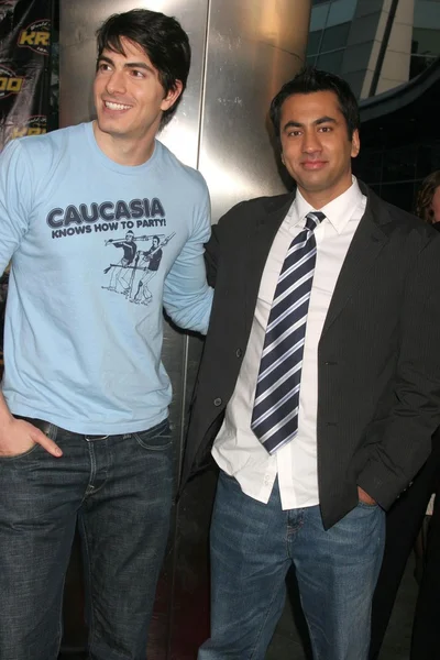 Brandon Routh, Kal Penn — Foto Stock