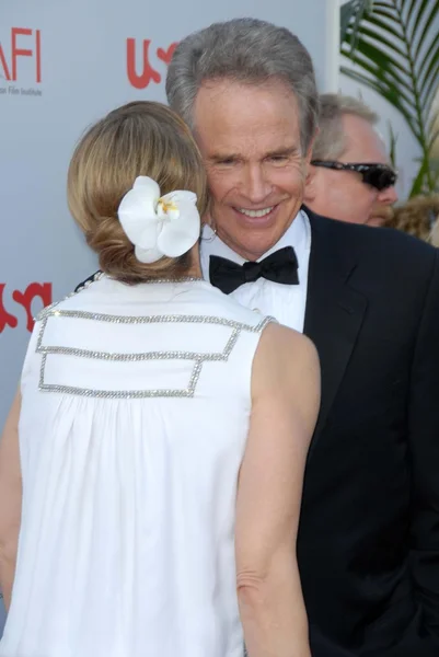 Annette Bening, Warren Beatty — Stock Photo, Image