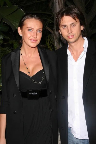 Anna anisimova, Jonathan cheban — Fotografia de Stock