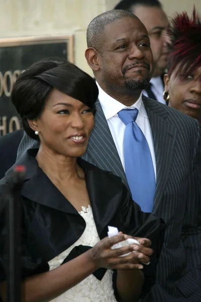 Angela Bassett, Forest Whitaker — Stockfoto