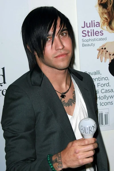 Pete Wentz w Movieline's 4th roczne Hollywood stylu życia nagrody. Pacific Design Center, West Hollywood, Ca. 10-07-07 — Zdjęcie stockowe