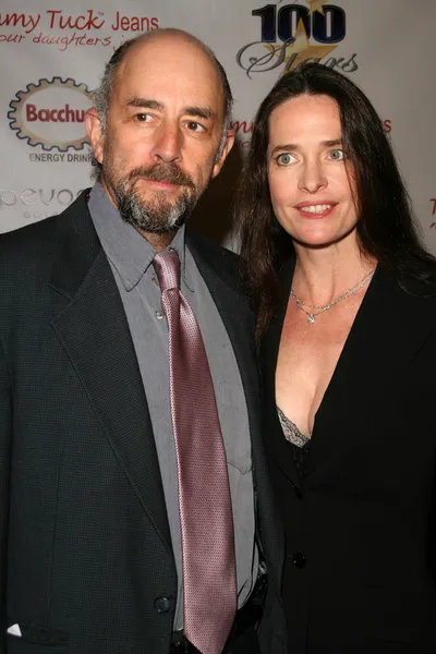 Richard schiff i sheila kelley — Zdjęcie stockowe