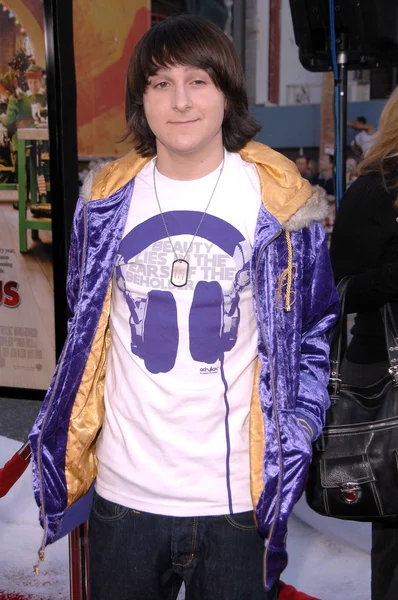 Mitchel Musso no "Fred Claus" Los Angeles Premiere. Grauman 's Chinese Theatre, Hollywood, CA. 11-03-07 — Fotografia de Stock