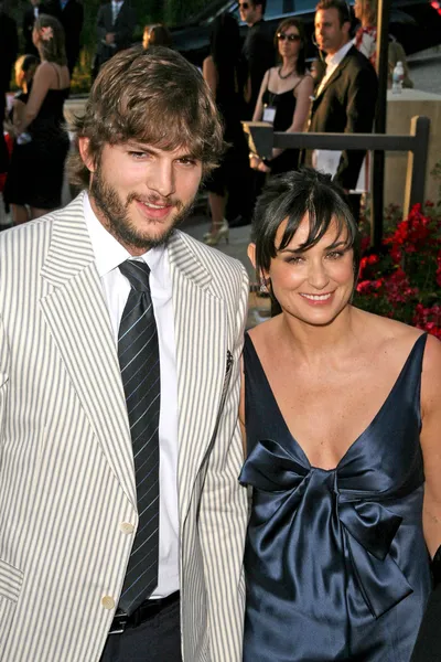 Ashton Kutcher, Demi Moore — Stock fotografie