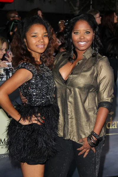 Shar Jackson and daughter — Stock Photo, Image